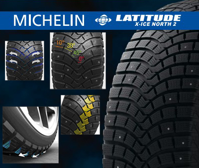 Преимущества протектора Michelin Latitude X-Ice North 2